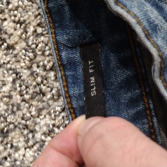 Reaction Kenneth Cole Men's Jeans 32/32 Dark Denim Wash - Picture 5 of 8